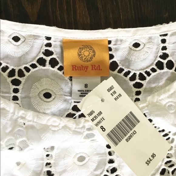 NWT cotton pull over top - Picture 4 of 5